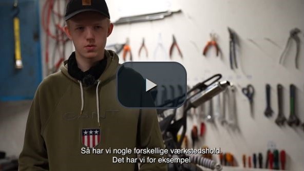 Video med elev fra Østerskov