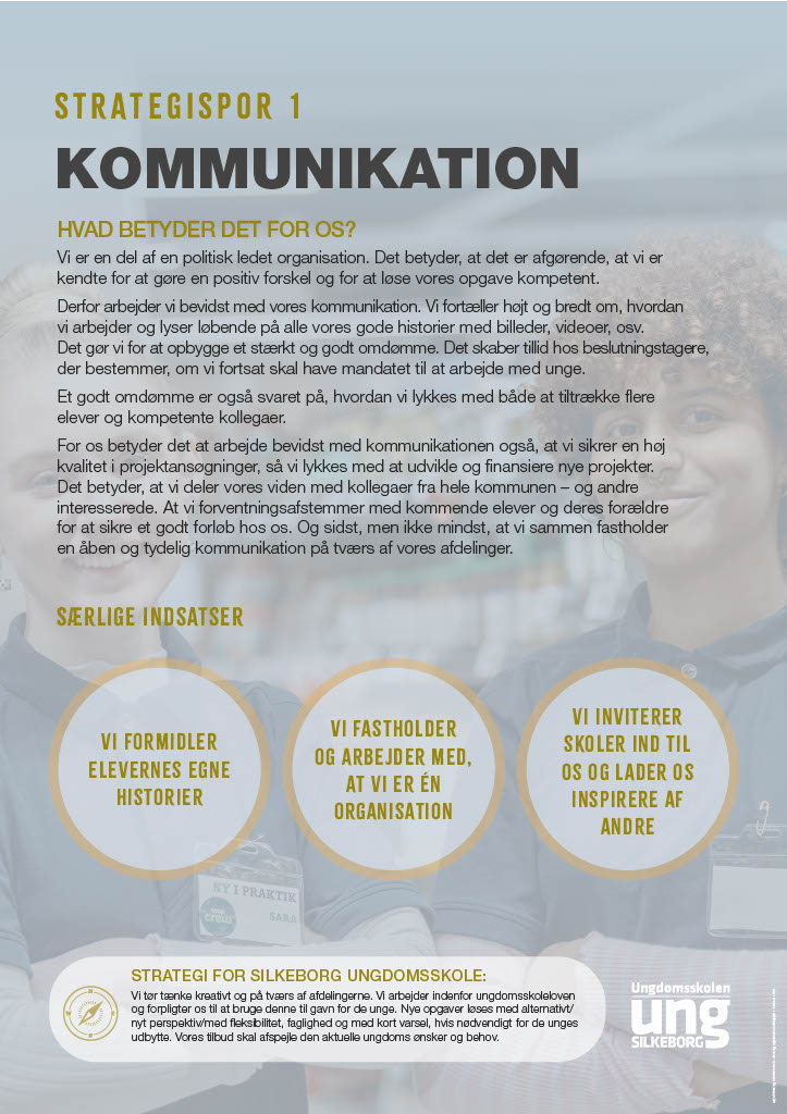 Strategispor 1 - Kommunikation