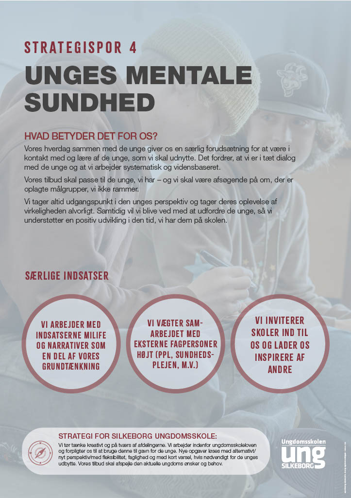 Strategispor 4 - Unges mentale sundhed